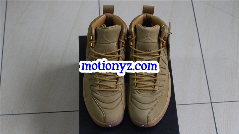 PSNY x Air Jordan 12 Retro Wheat Yellow